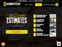 Tablet Screenshot of hometechonline.com